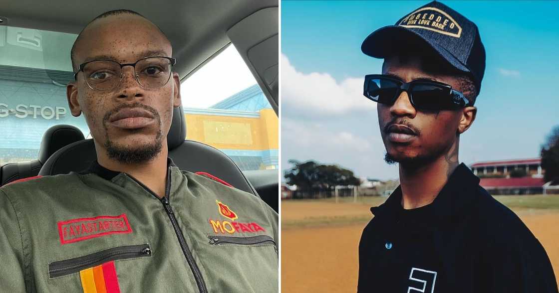 Emtee accidentally leaked Nota Baloyi's number. Emtee accidentally leaked Nota Baloyi's number.