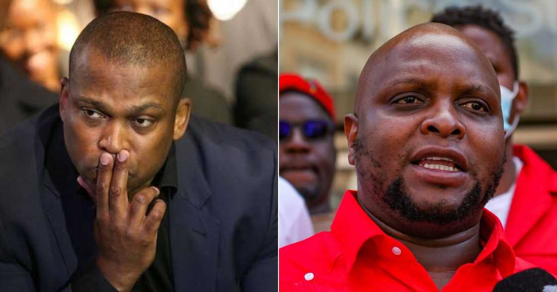 Floyd Shivambu, Robert Marawa, sacking, SABC, cabal