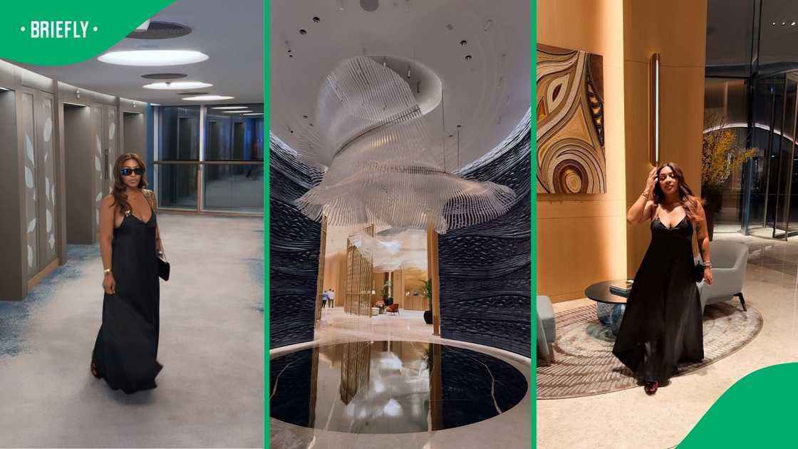 Boity went to NAHATÉ Dubai.