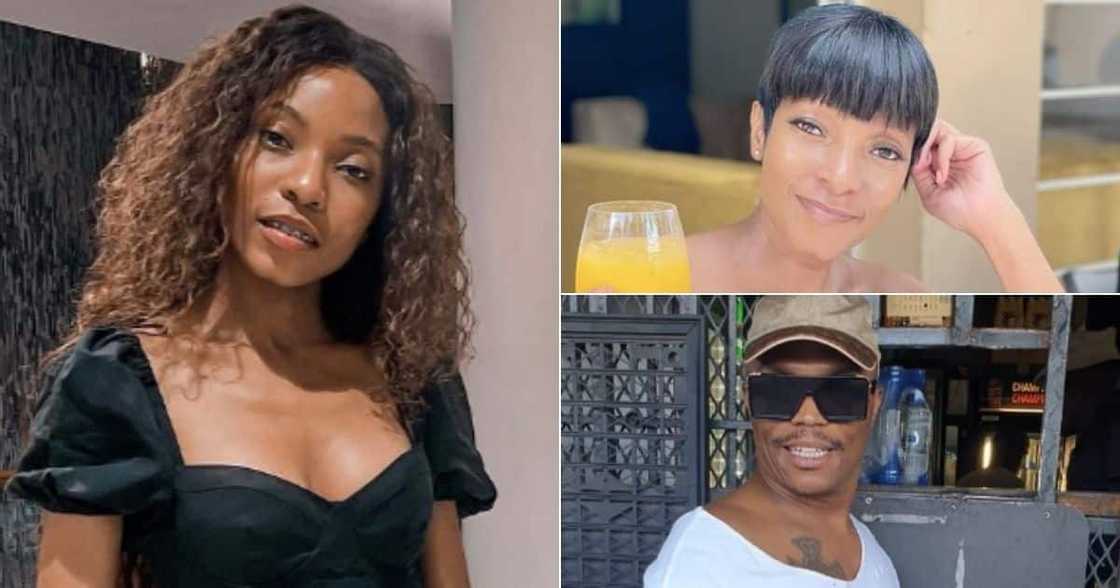 Somizi Mhlongo's baby mama, Palesa Madisakwane, actress, Bahumi's mother, daughter Somizi Mhlongo's baby mama, Palesa Madisakwane, actress, Bahumi's mother, daughter