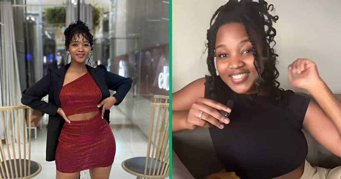A TikTok video shows a young lady unveiling her SAICA certificate, and it went viral on social media. A TikTok video shows a young lady unveiling her SAICA certificate, and it went viral on social media.