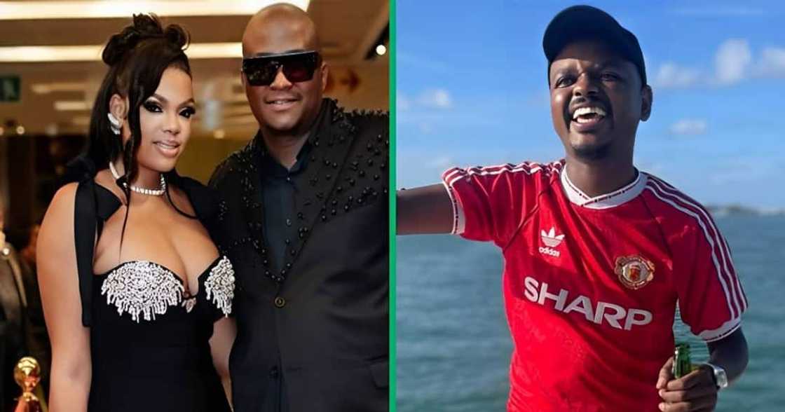Sphamandla Mabonga threatened to hit MacG. Sphamandla Mabonga threatened to hit MacG.