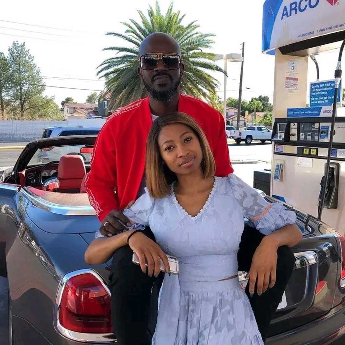 Fans compared Enhle Mbali to Black Coffee's new girlfriend Fans compared Enhle Mbali to Black Coffee's new girlfriend