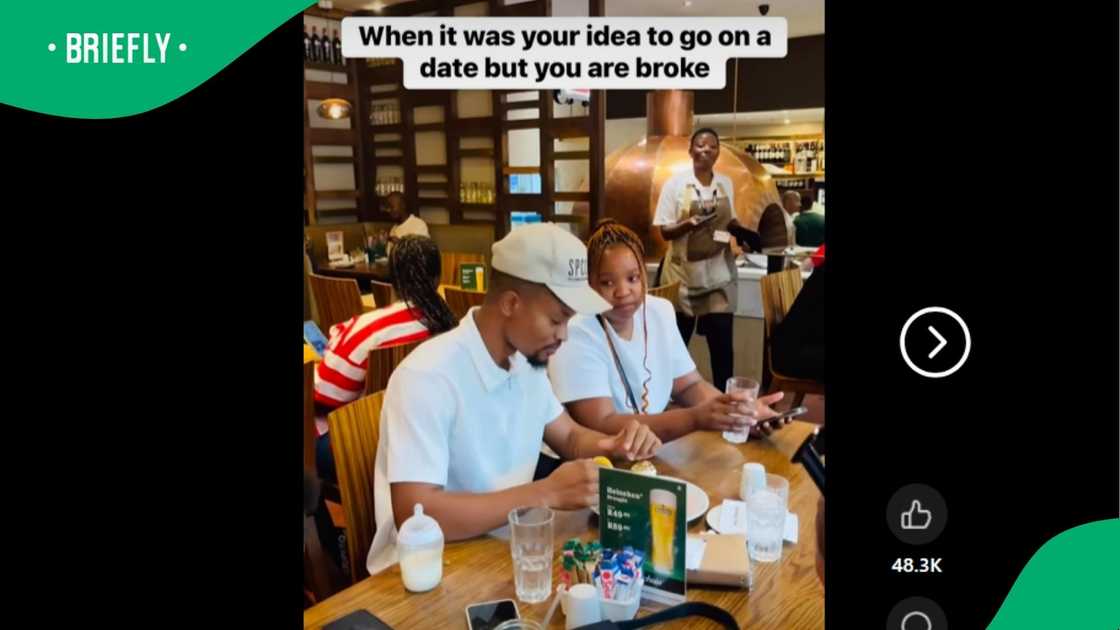 A woman went viral. A woman went viral.