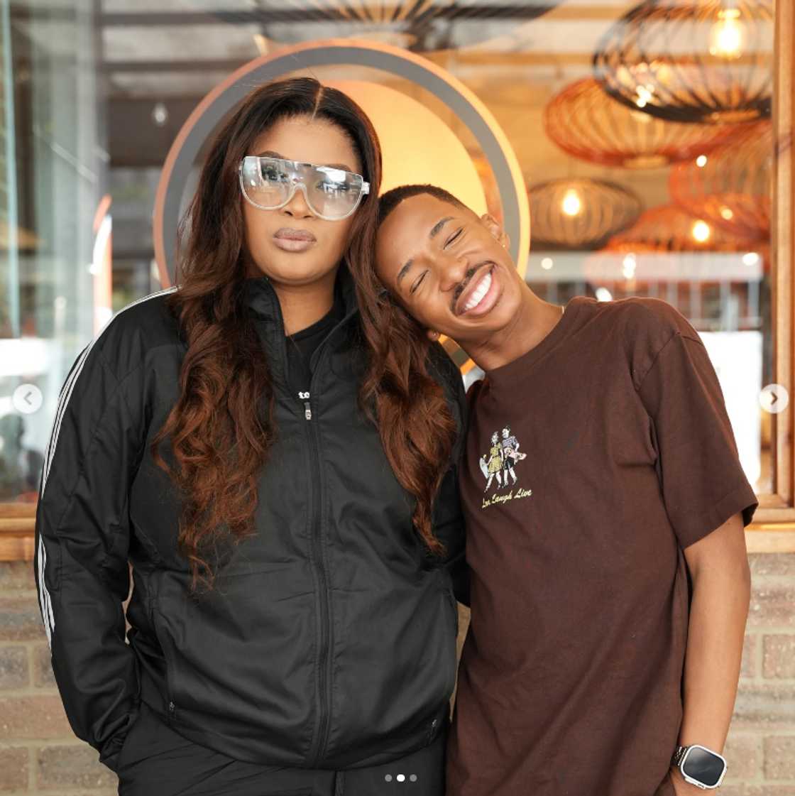 Lasizwe Dambuza has gushed over Lady Du.