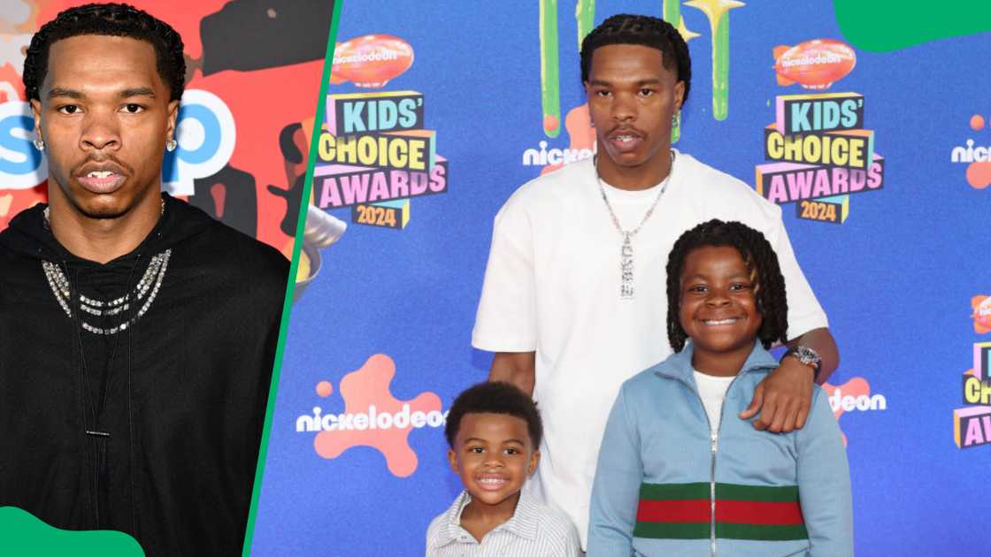 Lil Baby at the ceremony hosted by ASCAP in Los Angeles and him attending the 2024 Nickelodeon Kids' Choice Awards in Santa Monica, California, with his children Lil Baby at the ceremony hosted by ASCAP in Los Angeles and him attending the 2024 Nickelodeon Kids' Choice Awards in Santa Monica, California, with his children