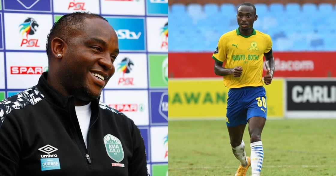 Benni Mccarthy, Peter Shalulile Titled Coach and Player of the Month Benni Mccarthy, Peter Shalulile Titled Coach and Player of the Month