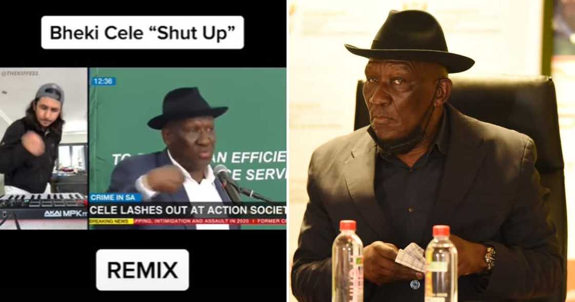 Bheki Cele, music, Mzansi