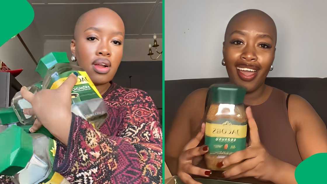 A TikTok content creator asked for coffee from Jacobs in a video post and they responded A TikTok content creator asked for coffee from Jacobs in a video post and they responded