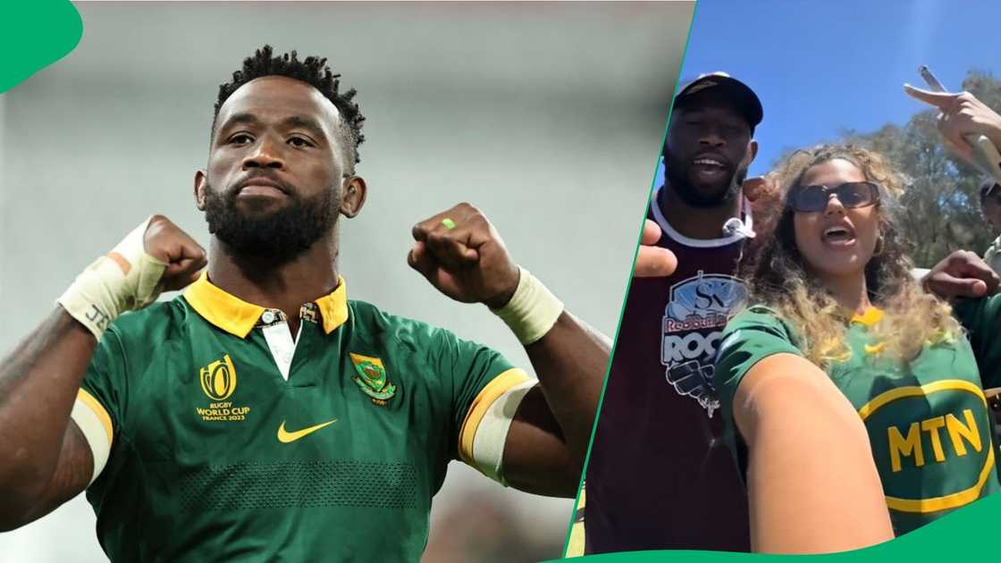 Siya Kolisi lip syncing to ProKid's 'Uthini Ngo' before divorce Siya Kolisi lip syncing to ProKid's 'Uthini Ngo' before divorce