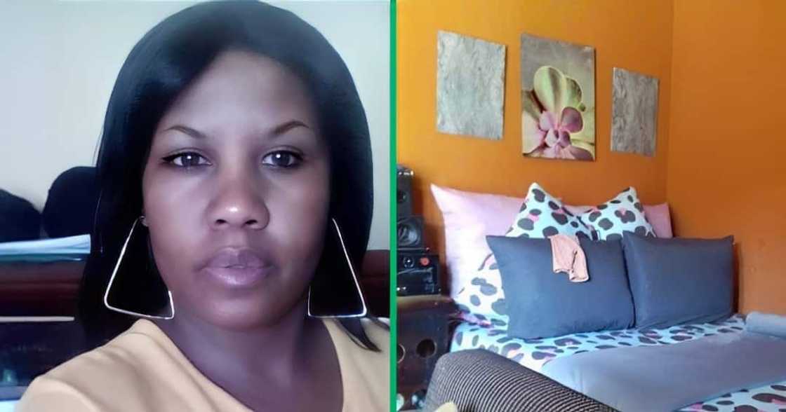 A lady took to Facebook to showcase her house in a group chat. A lady took to Facebook to showcase her house in a group chat.