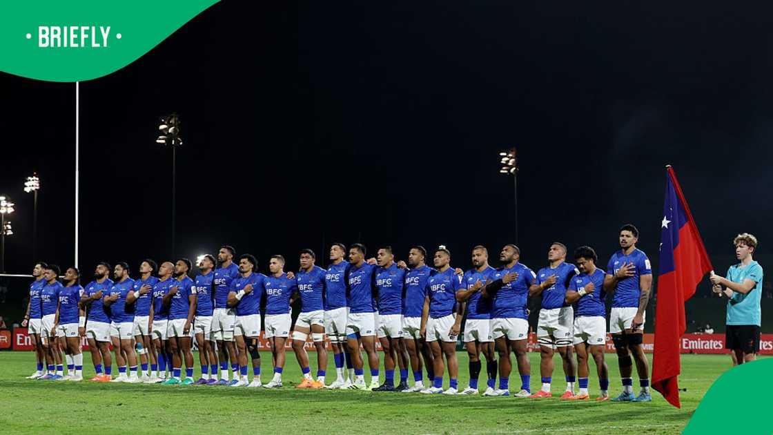 Samoa rubgy team Samoa rubgy team