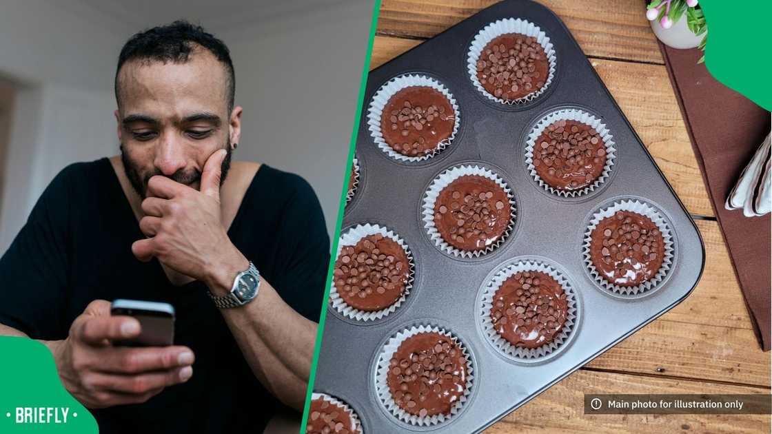 A muffin intrigued people online. A muffin intrigued people online.