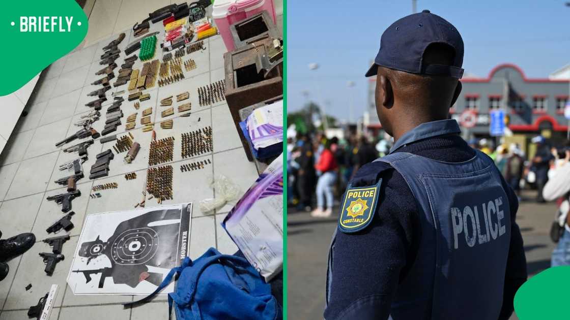 Western Cape SAPS seized an arms cache in Mitchell’s Plain Western Cape SAPS seized an arms cache in Mitchell’s Plain