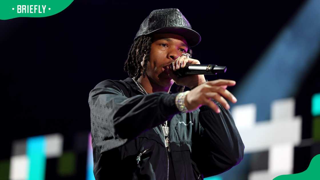 Lil Baby in Inglewood, California