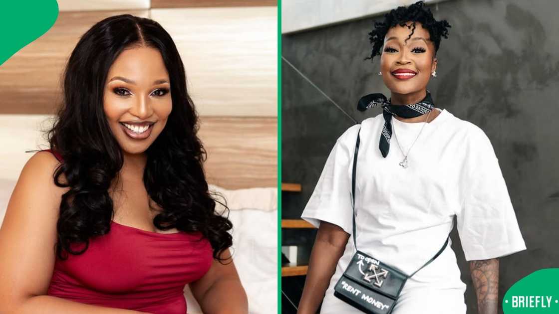 Phindile Gwala celebrated Lamiez Holworthy's career Phindile Gwala celebrated Lamiez Holworthy's career