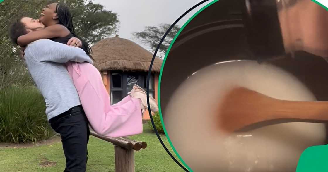 American bae cooks for Mzansi girlfriend American bae cooks for Mzansi girlfriend