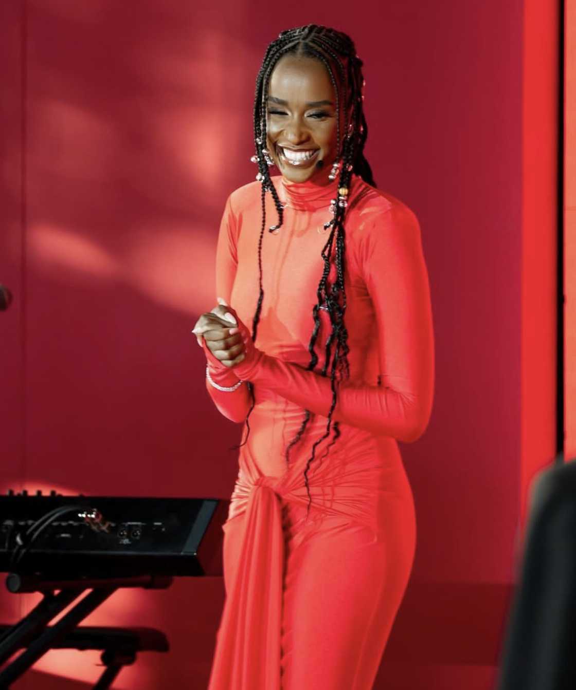 Fans showed love to Zozibini Tunzi