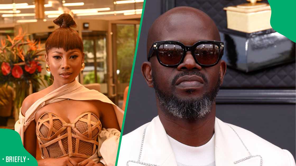 Netizens reacted to an old picture of Black Coffee and Enhle Mbali Netizens reacted to an old picture of Black Coffee and Enhle Mbali