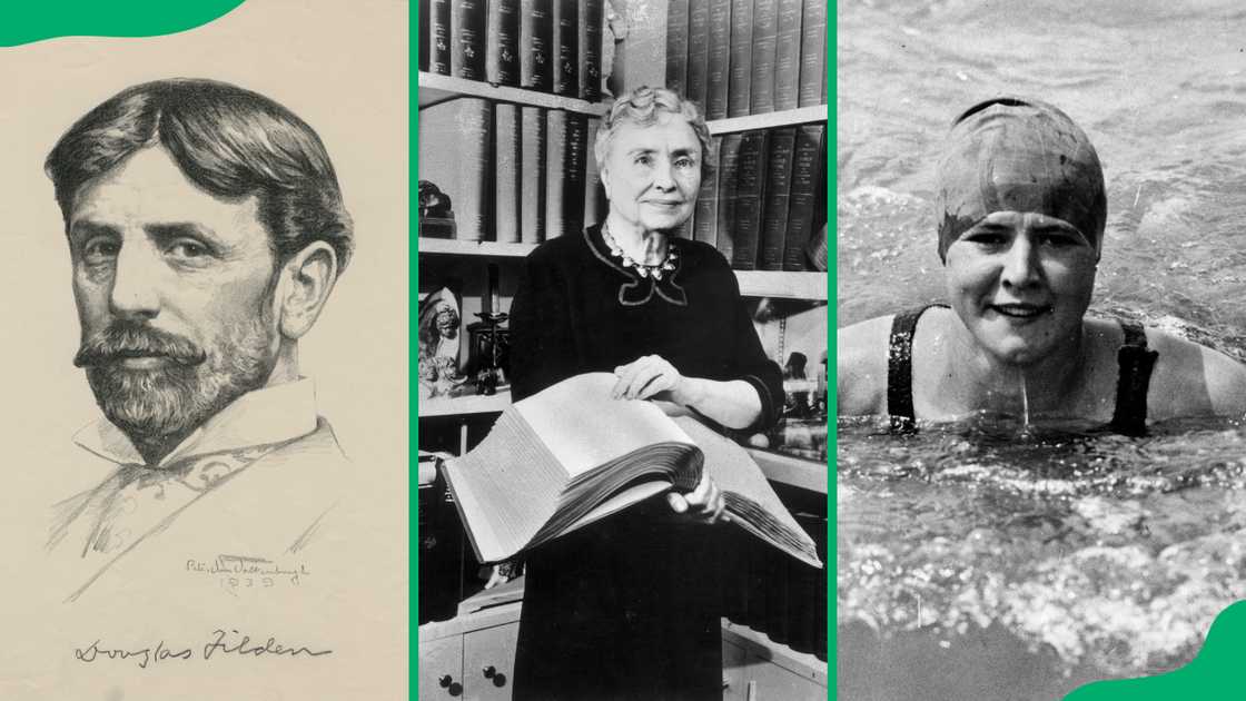 Douglas Tilden, Helen Keller, and Gertrude Ederle Douglas Tilden, Helen Keller, and Gertrude Ederle