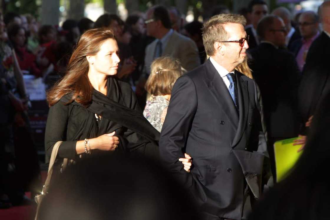 Eric Clapton and his wife Melia McEnery during the UK premiere of Tinker, Tailor, Soldier, Spy at The BFI Southbank on 13 September 2011 in London. Eric Clapton and his wife Melia McEnery during the UK premiere of Tinker, Tailor, Soldier, Spy at The BFI Southbank on 13 September 2011 in London.