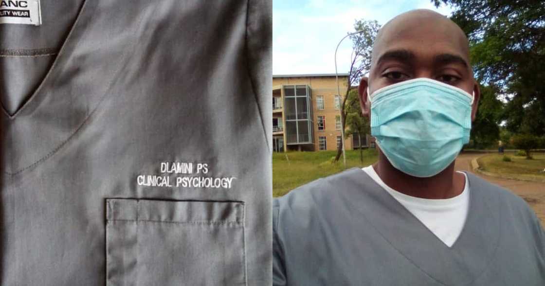 A local man is celebrating his first day as a clinical psychologist. A local man is celebrating his first day as a clinical psychologist.