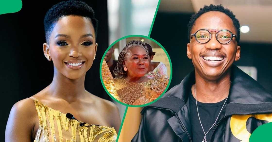 Nandi Madida and Andile Ncube paid tribute to Connie Chiume