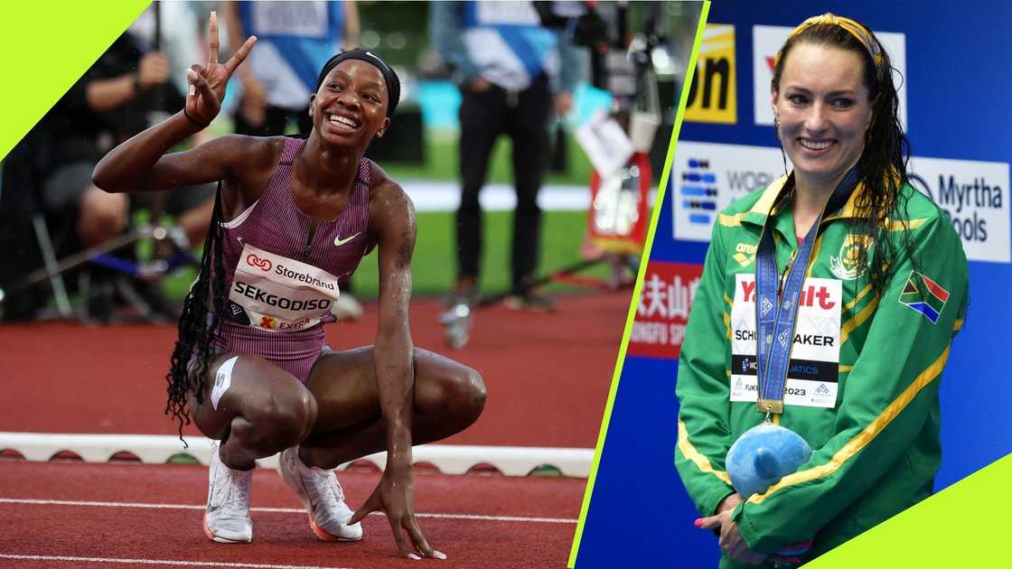 Prudence Sekgodiso and Tatjana Smith could bring medals home for South Africa. Prudence Sekgodiso and Tatjana Smith could bring medals home for South Africa.