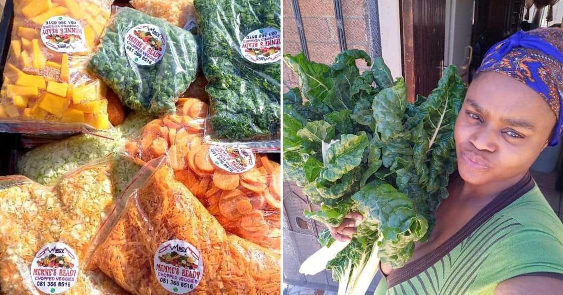 Agriculture, Business, Women Empowerment, Female Farmer, Entrepreneur, Fresh Produce, Selling Chopped Veggies Agriculture, Business, Women Empowerment, Female Farmer, Entrepreneur, Fresh Produce, Selling Chopped Veggies