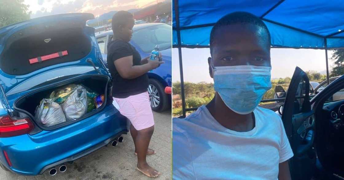 Mzansi Hilariously, Reacts to Small, Trunk Space, of a Flashy BMW Mzansi Hilariously, Reacts to Small, Trunk Space, of a Flashy BMW