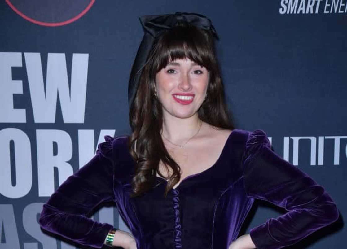 Julia Rose Taylor on the red carpet during New York Fashion Week Julia Rose Taylor on the red carpet during New York Fashion Week