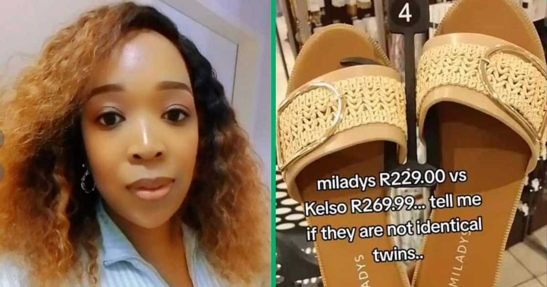 Woman trends for her price difference comparison on sandals. Woman trends for her price difference comparison on sandals.