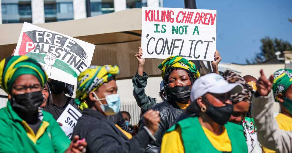 ANC, Gauteng, March to Israel embassy, hand over memo, stop attacks on Palestine ANC, Gauteng, March to Israel embassy, hand over memo, stop attacks on Palestine