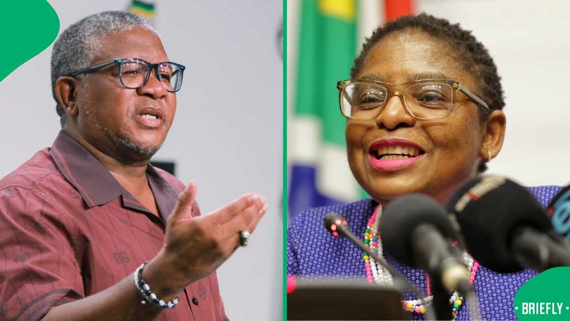 Fikile Mbalula defended ANC member Khumbudzo Ntshavheni from allegations of corruption Fikile Mbalula defended ANC member Khumbudzo Ntshavheni from allegations of corruption