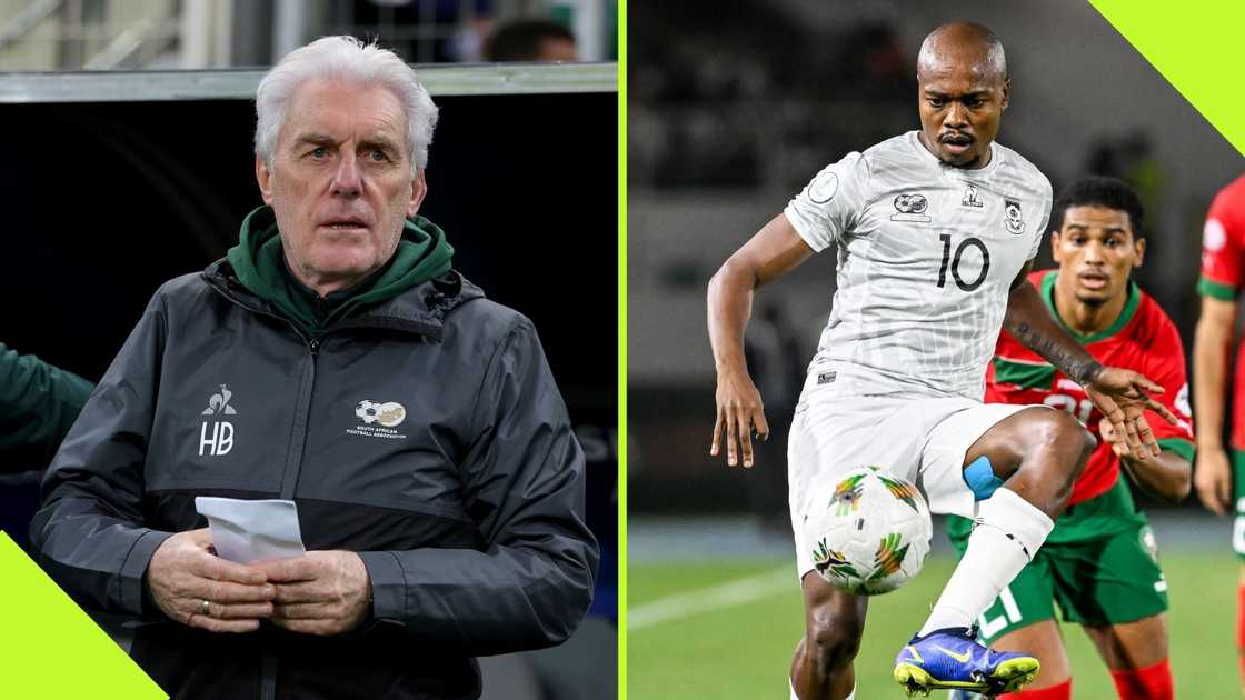 Bafana Bafana coach Hugo Broos says Percy Tau is not in the right frame of mind. Bafana Bafana coach Hugo Broos says Percy Tau is not in the right frame of mind.