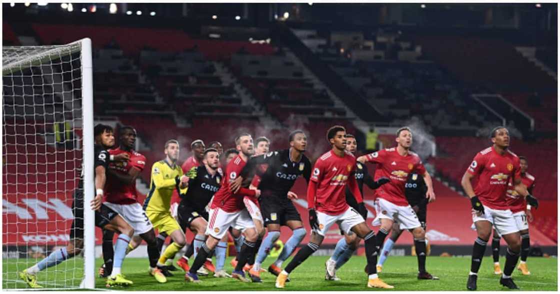 Man United players in action at Old Trafford. Photo: Getty Images. Man United players in action at Old Trafford. Photo: Getty Images.