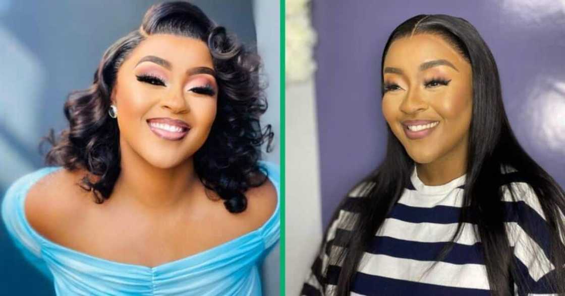 Gogo Skhotheni recently made a fan emotional at her recent set. Gogo Skhotheni recently made a fan emotional at her recent set.