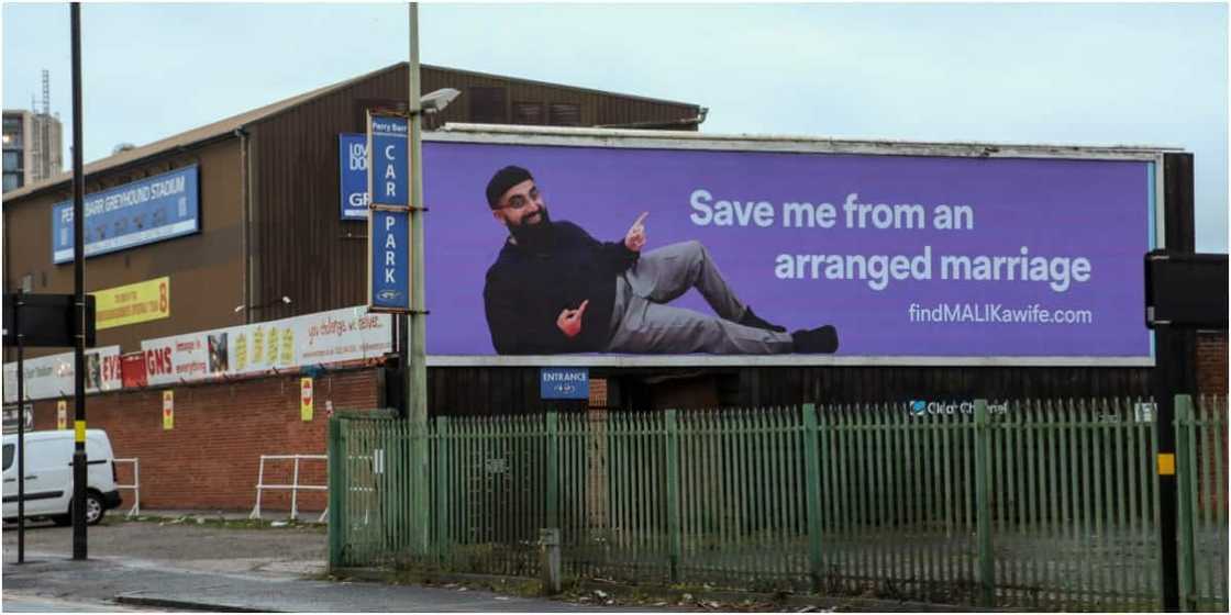Desperate young man advertises self on giant billboards, says he needs a wife and he is an only child Desperate young man advertises self on giant billboards, says he needs a wife and he is an only child