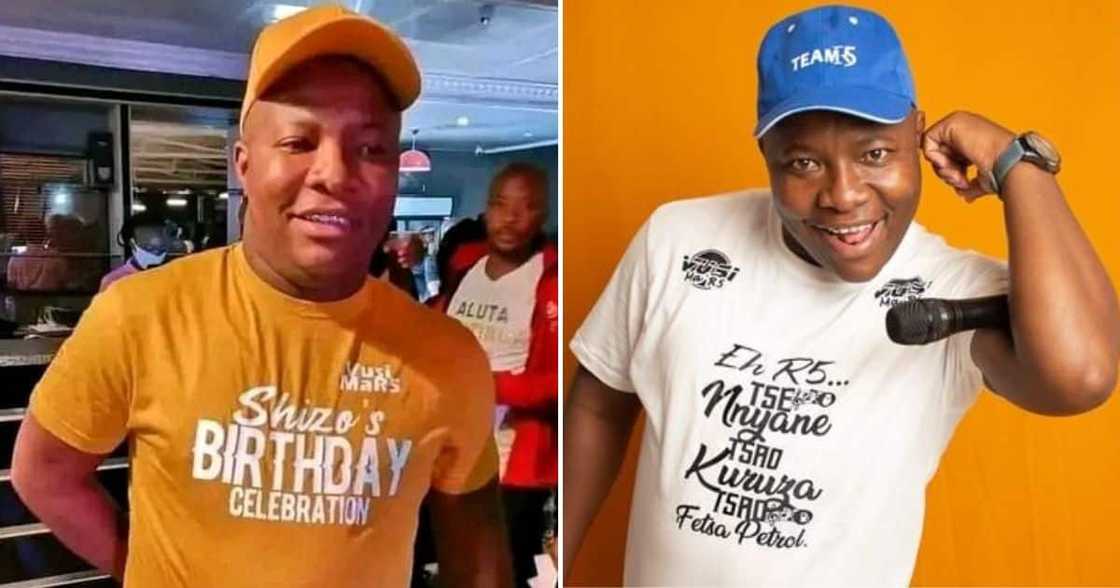 Vusi Ma R5's grave was vandalised. Vusi Ma R5's grave was vandalised.