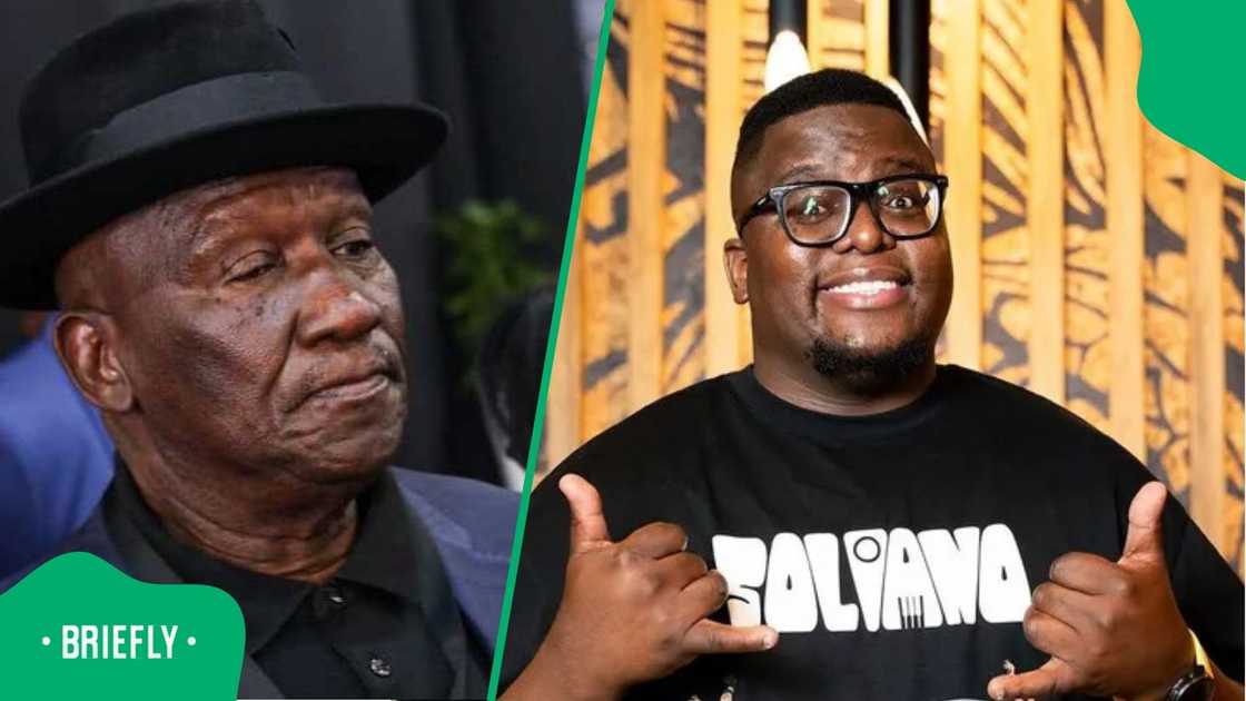 Sol Phenduka shared a photo with Bheki Cele. Sol Phenduka shared a photo with Bheki Cele.