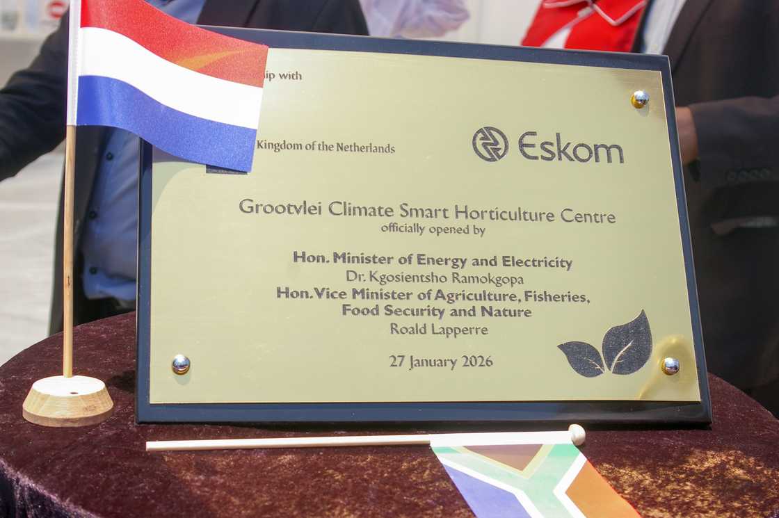 The Grootvlei Climate Smart Horticulture Centre was launched The Grootvlei Climate Smart Horticulture Centre was launched