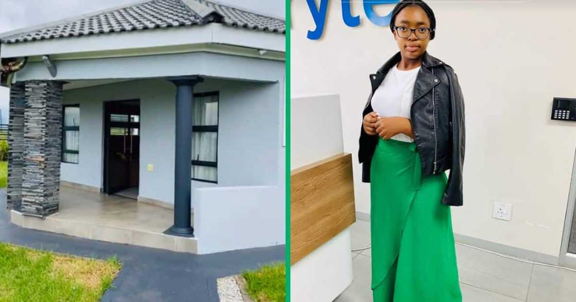 A woman flaunted her stunning home on TikTok and left Mzansi in awe.