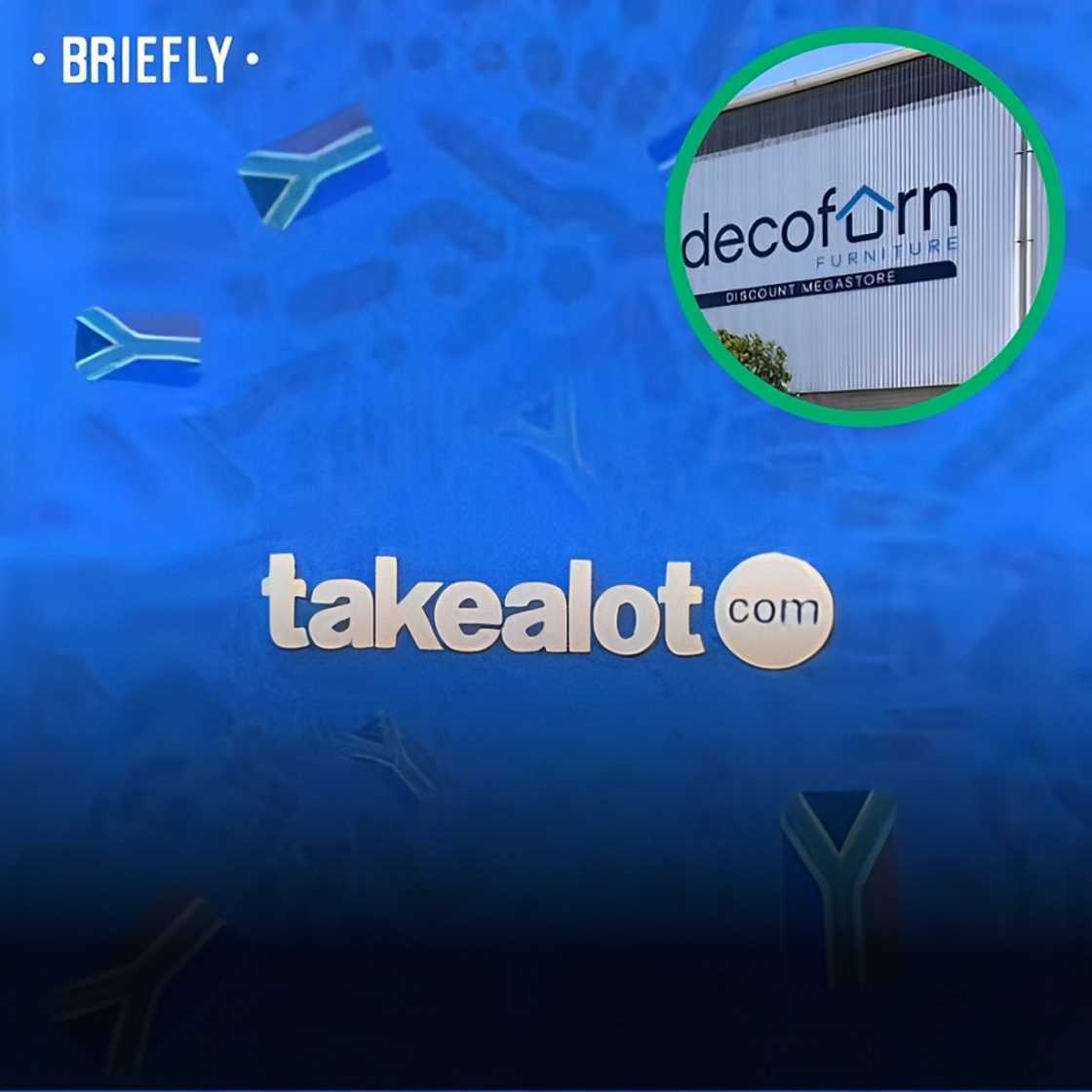 South Africans were stunned as they responded to the comparison between Takealot and Decofurn.