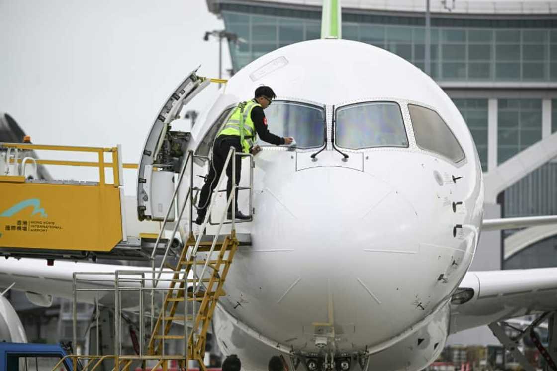 China hopes its homegrown C919 passenger jet will be able to compete with models like the Boeing 737 Max and Airbus A320 China hopes its homegrown C919 passenger jet will be able to compete with models like the Boeing 737 Max and Airbus A320