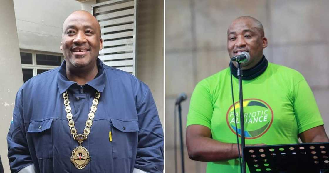 Patriotic Alliance leader Gayton McKenzie leads the Central Karoo District municipality Patriotic Alliance leader Gayton McKenzie leads the Central Karoo District municipality