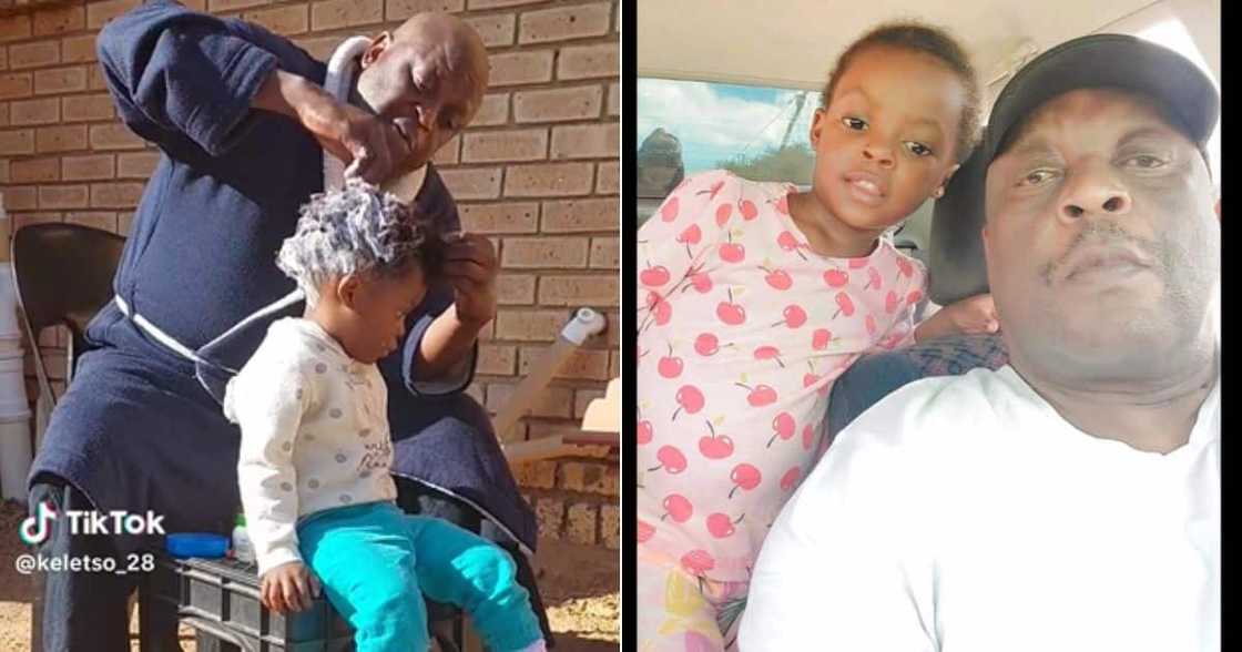 TikTok video of grandfather washing a child's hair impressed SA