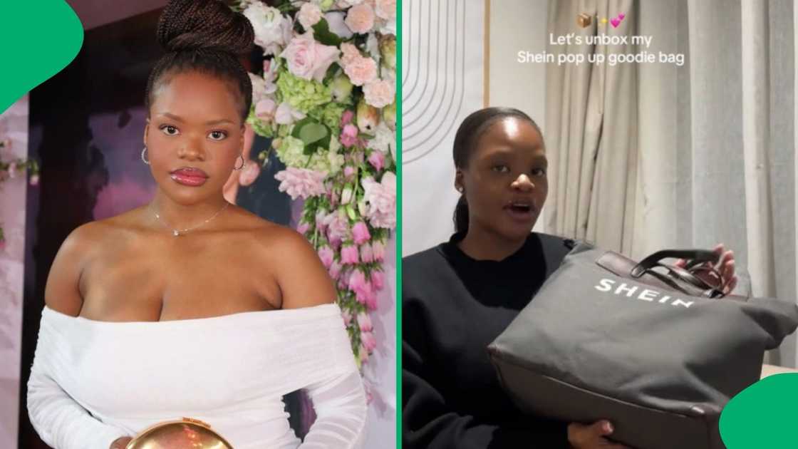 A hun got an exclusive goodie bag from Shein A hun got an exclusive goodie bag from Shein