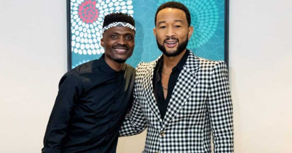 Mthandazo Gatya and John Legend