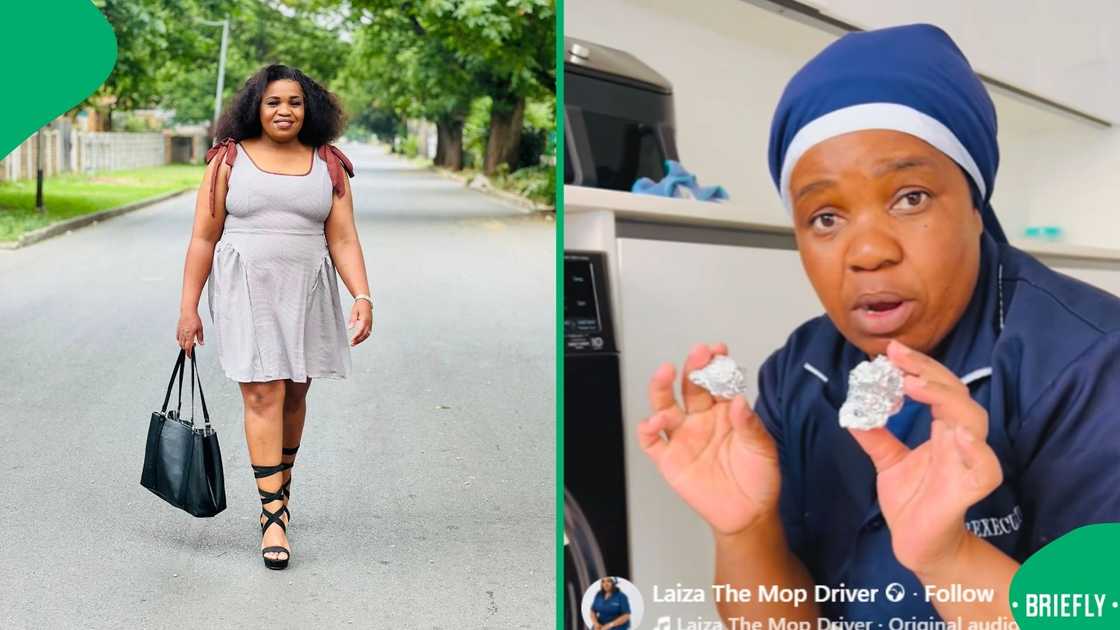 She mixed used a few affordable household items, impressing many viewers She mixed used a few affordable household items, impressing many viewers