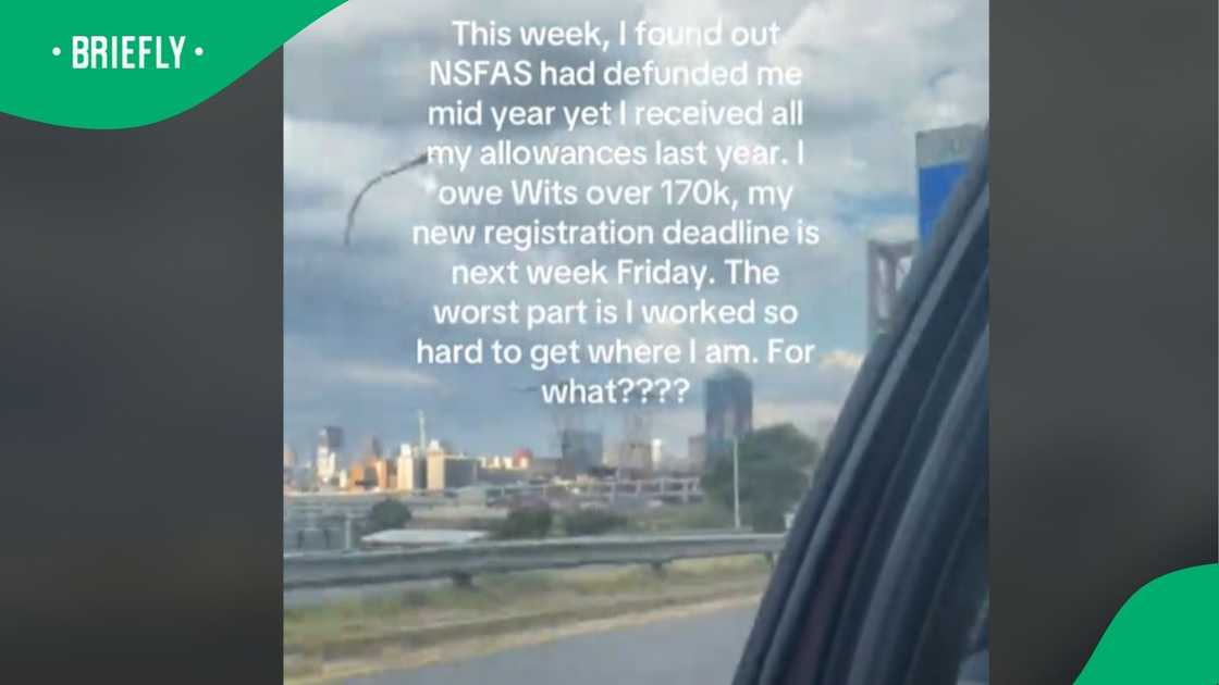 A young woman's post went viral. A young woman's post went viral.